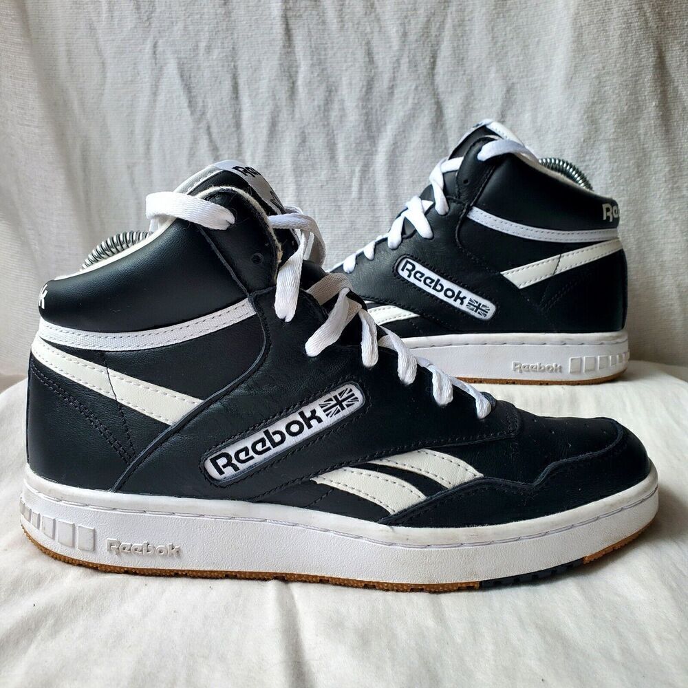 Reebok Boys BB4600 Lee 3 Black White FU7791 Basketball Shoes Size 5.5/Women's 7
